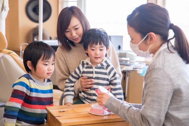 子供が矯正治療を開始するタイミング