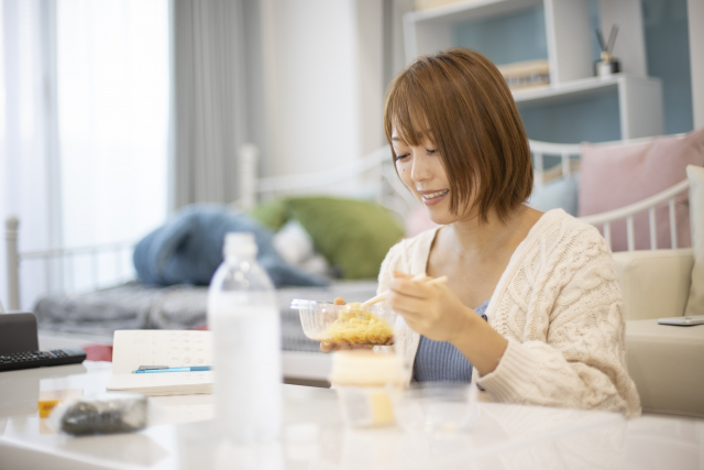 食事がしやすい