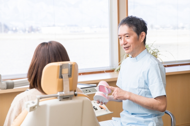 歯列矯正を考慮した虫歯治療